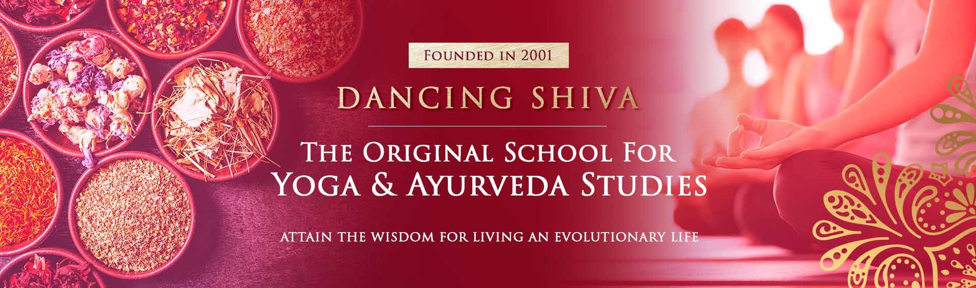 The Original School for Yoga & Ayurveda Studies, spices and yoga pose